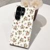 Funda de Teléfono Floral Fresca y Elegante Compatible con Samsung S26 Ultra, Alto Valor Estético, Funda a Prueba de Golpes para Mujeres