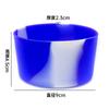 Funda de silicona para termo, antideslizante, resistente a altas temperaturas, funda para vaso espacial 7.5cm9cm, almohadilla de silicona para vaso de agua, multi-especificación opcional