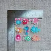 Desenho Animado Vida Marinha Peixe Caranguejo Acessórios de Resina DIY Acessórios de Cabeça Acessórios de Cabelo Capa de Celular Patch Decorativo Material em Lote