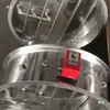Válvula de Controle Elétrica, Válvula Borboleta Circular, Válvula de Controle de Volume de Ar, Ventilação e Exaustão de Ar Fresco, Válvula de Ar com Interruptor Elétrico