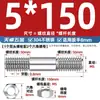 Acero Inoxidable 304 Juego Combinado de Tuerca y Tornillo de Doble Extremo Tornillo de Doble Extremo Varilla Roscada Tornillo M6M8M10M12M16Mm