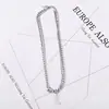 2022 Nueva Cadena de Suéter con Colgante de Letra W (26 Letras) para Mujer, Cadena de Suéter de Cadena Hip-hop de Moda, Accesorios Decorativos para Hombre
