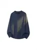 Camiseta Henley de Algodón para Hombre, Corte Holgado Casual, Tendencia Primavera y Otoño, Marca Trendy, Manga Larga