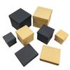 Caja de regalo spot directa de fábrica tapa cielo y tierra caja de piel de vaca cartón de tarjeta negra caja de regalo caja rectangular extragrande