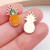 Mezcla 30 Gotas Aceite Amarillo Naranja Abeja Mariposa Flor Aleación Colgante DIY Pulsera Pendientes Collar Colgante Accesorios