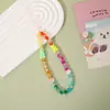 Nueva Cadena para Teléfono Estilo Coreano, Lindo Accesorio de Funda para Teléfono, Colgante Anticaída, Correa de Muñeca Antiperdida, Lanyard Corto para Tarjeta de Identificación de Estudiante