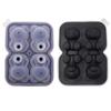 Bandeja de Hielo de Silicona con Forma de Oso Hielo Té Negro Cerveza Bandeja de Hielo Popular Molde Fácil de Liberar Cubo de Hielo Resistente a Baja Temperatura Bandeja de Hielo de Silicona