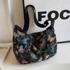 Bolsa de Lona de Grande Capacidade para o Dia a Dia para Mulheres 2026 Nova Tendência Moda Bolsa Tote para Mulheres Ins Bolsa de Ombro para Estudantes Universitários para Mulheres