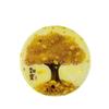 Nova 3mm perfurado dupla face impresso cristal impresso acrílico placa artesanal diy rattan cesta tecida placa inferior acessórios de hardware