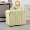 Maleta Pequeña para Mujer Ligera Maleta de Cabina 14 pulgadas Mini Estudiante Almacenamiento Estuche de Cosméticos Bolso de Hombro Bolso de Hombro Simple Gran Capacidad