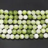 Venta al por mayor de fabricante, cuentas sueltas de piedra natural para pulseras, joyería, productos semiacabados DIY 6/8/10 mm, accesorios de cuentas espaciadoras