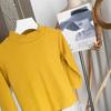 Camisa Base Gola Alta Grossa de Cashmere Infantil para Meninas e Meninos, Gola Meia-Alta, Top Quente de Outono e Inverno para Crianças Maiores, Roupa Íntima Estilosa