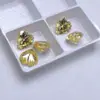 Amarelo Claro Amarelo Ganso Pedra Preciosa em Forma de Coração Pedra Solta Diamante Amarelo Claro Pingente de Coração Brincos Anel DIY Sem Cravação Rosto do Anel Diamantes Principais e Auxiliares
