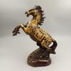 Atacado antigo artesanato antigo ouro imediatamente ornamentos decoração de sala de estar para casa presentes criativos ornamentos de cavalo de cobre