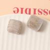 16mm humo sentido dos colores Halo polvo dorado cuadrado diy resina accesorios aretes horquilla material funda teléfono móvil mayoreo
