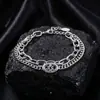 Acero de Titanio Nariz de Cerdo Pequeña Pulsera de Doble Capa para Hombre Moda Versátil para Viajes al Trabajo Accesorios de Lujo Ligero de Alta Gama para Mujer