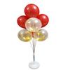 Mesa de globos flotantes para fiestas, red flotante, soporte para globos rojos, decoración para bodas, hoteles, cumpleaños y inauguración.