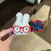 Coelho Cartoon Fofo de Bolinhas com Grande Volume de Cabelo, Prendedor Banana na Parte de Trás da Cabeça, Acessório de Cabelo Versátil para Meninas