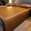 Tapete de Rattan Espesso Clássico Novo Personalizável 2026 Tapete de Ar Condicionado Tapete Fresco de Seda de Gelo de Verão Tapete de Palha Dobrável