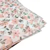 Papel de copia floral de 17G papel de seda para embalaje de forro de ropa melón, frutas y verduras a prueba de humedad impresión multicolor papel de algodón para imprimir
