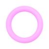 Nuevo Anillo de Silicona de 65mm Flor Transferencia al Agua Abalorios Joyería DIY Accesorios para Llavero Círculo de Silicona Mayoreo