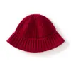 Venta al por mayor de fábrica Cachemira Transfronterizo Otoño e Invierno Nuevo Engrosado Color Sólido Tejido Cálido Protección contra el Frío Protección para los Oídos Gorro Envolvente Sombrero de Pescador
