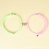Direto da Fábrica pulseira de corda luminosa para casal coração com coração sucção pulseira de casal para casamento presente de casamento joia