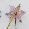 Artículos Brillantes de Venta Caliente Transfronteriza Flores de Navidad Nuevas Flores de Navidad de Amazon Decoraciones de Ramas de Árbol de Navidad Accesorios de Navidad