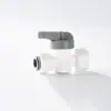Accesorios para Purificador de Agua Rosca Exterior de 4 Puntos Rosca Interior a Conector Rápido de 2, 3, 4 Puntos Válvula de Bola Conector de Atomizador Ultrasónico
