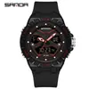 Reloj Sanda Reloj Juvenil Multifuncional Moda Versión Coreana Exterior Impermeable Deportivo Electrónico Reloj de Hombre Venta Directa Venta al por Mayor