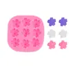 Uma Variedade de Moldes de Silicone de Flores Pequenas, Moldes de Silicone para Bolos de Fondant, Flores, Folhas, Decorações de Sobremesas