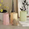 Molde de Silicona para Vela 3D de Abeja y Panal Cruz de Amapola DIY Aromaterapia Jabón de Panal Molde para Pastel Sin
