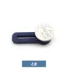Hebilla de Cintura Expandible Botones sin Clavos Metálicos Extraíbles Extensión de Cintura para Pantalones de Mezclilla Pequeño Cambiado Botones Telescópicos Ajustables