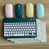 Teclado Bluetooth Adecuado para iPad Huawei Teléfono Móvil Apple Tableta Carga Silenciosa Oficina Teclado y Ratón Inalámbricos Mágicos