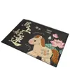 Alfombrilla de Suelo Estilo Lana para Caballo, Absorbente de Tierra de Diatomeas para Baño, Antideslizante, Decoración de Año Nuevo para el Hogar, Alfombrilla de Secado Rápido, Transfronterizo