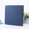 Directo de Fábrica Papel Kraft Vintage DIY Anillo de Hierro Álbum de Fotos Pegado a Mano Álbum con Anillo de Hierro Polaroid Traje Venta al por Mayor