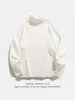 Suéter de Gola Alta Cor Sólida Estilo Coreano para Casais (Homens e Mulheres), Nova Malha Loose Estilo Preguiçoso Outono e Inverno