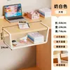 Cesta colgante para dormitorio, instalación sin taladro, estante para snacks de gran capacidad, cesta para almacenamiento de libros y artículos varios, una excelente solución de almacenamiento para habitaciones de dormitorio, con estantes escalonados
