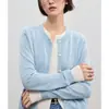 Chaqueta de punto rosa de dos piezas falsas para mujer, estilo coreano de otoño, prenda exterior casual con un diseño único y colores contrastantes