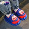 Almacén de Yiwu-Pantuflas de Algodón de Ultraman para Niños Otoño e Invierno Niños 2025 Nuevas para Casa y Exterior para Niños Medianos y Grandes Protección Antideslizante
