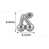 Pendientes de Insecto de Aleación de Titanio Guanzhi F136/G23 Clavos para Hueso del Oído con Rosca Interna Joyería de Body Piercing Transfronteriza
