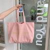 36241 Grande capacidade de comutação Shoulder Bag Canvas Bag Feminino Impresso Novo Estudante Universitário Tote Bag Tote Bag