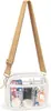 Bolsa Cruzada Transparente Popular de Amazon Bolso de Hombro Impermeable Portátil para Conciertos y Deportes Bolsa Shiling de Guangzhou OEM