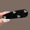 Pinza para el Cabello Estilo Coreano Retro Estampado de Leopardo para Mujer Horquilla Exquisita de Gama Alta Clip BB Dulce Dopamina Clip para Flequillo Lateral Accesorios para el Cabello