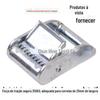 Fabricante em estoque 25MM fivela de metal de mola dupla fivela de amarração fivela de aperto acessórios de ferragens de fivela de liga de zinco