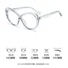 Armazón de Gafas Mate con Forma de Mariposa Personalizado Gafas Europeas y Americanas para Chicas Populares Adelgazantes del Rostro Gafas para Miopía Armazón Versátil de Gama Alta con Bloqueo de Luz Azul