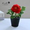 Flores Artificiales Peonía Rosa Narciso Plantas en Maceta Mini Accesorios Decorativos para Fotografía Flor Artificial Bonsái Adornos Creativos Flores Simuladas