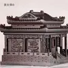 Caja Gris Sf Envío Gratis Madera Maciza Sándalo Negro Ataúd Caja Funeraria Túmulo del Palacio del Dragón Real Entierro Subterráneo Metabo