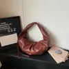 Bolso Cruzado Estilo Perezoso Croissant para Mujer, Nuevo Bolso de Hombro Nicho Vintage Primavera 2026, Bolso de Empanada Plegado de Alto Valor