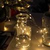 Fio de luzes de Natal luzes de floco de neve luzes de fio de cobre luzes de estrela luzes de decoração de árvore de Natal luzes LED fio de luzes luzes de decoração de quarto de feriado